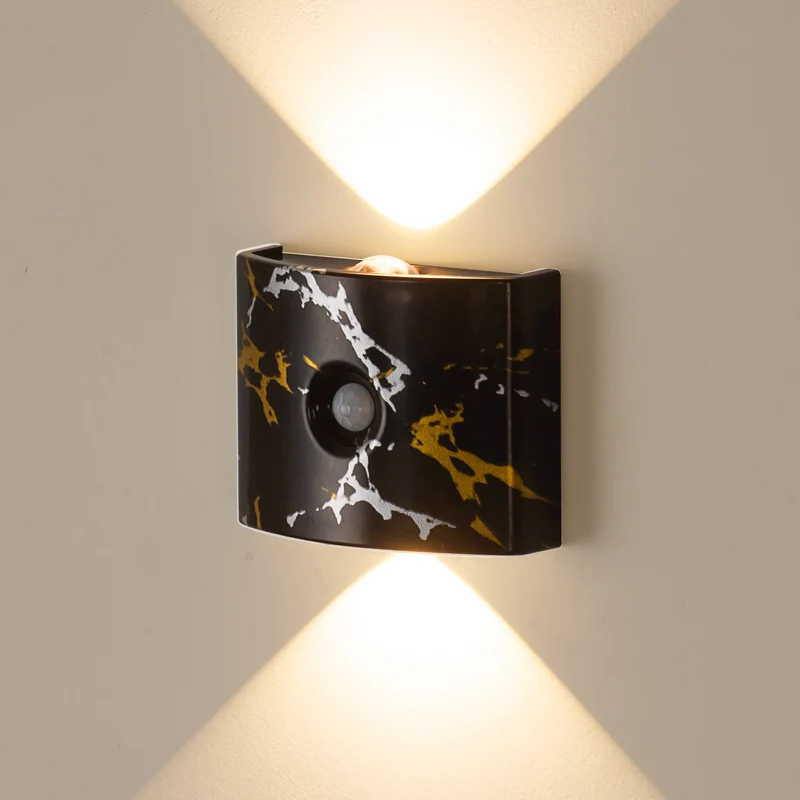 Bewegungsmelder LED-Wandleuchte