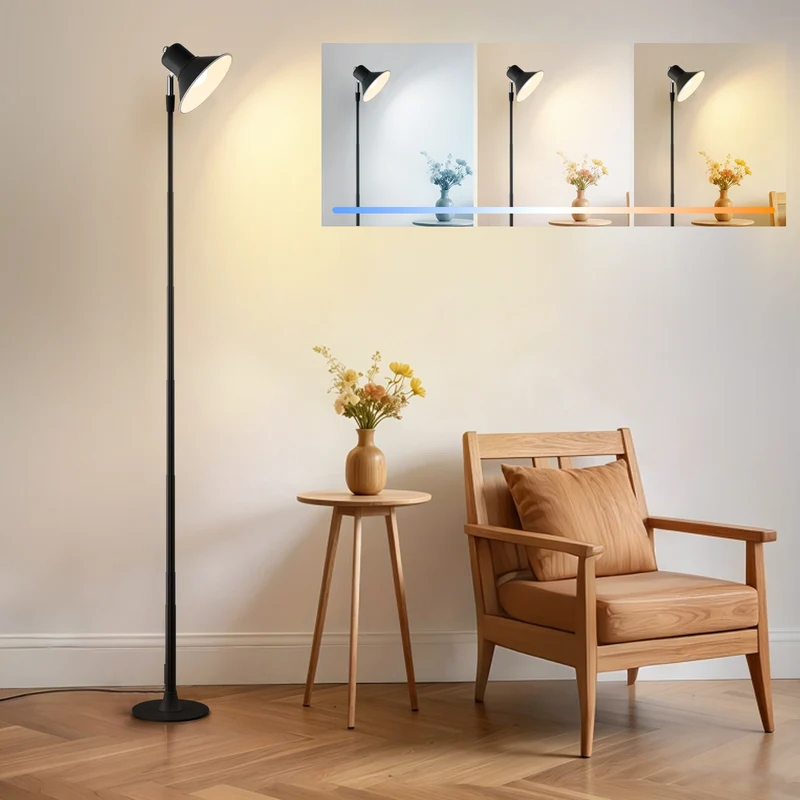 Höhenverstellbare LED-Stehlampe