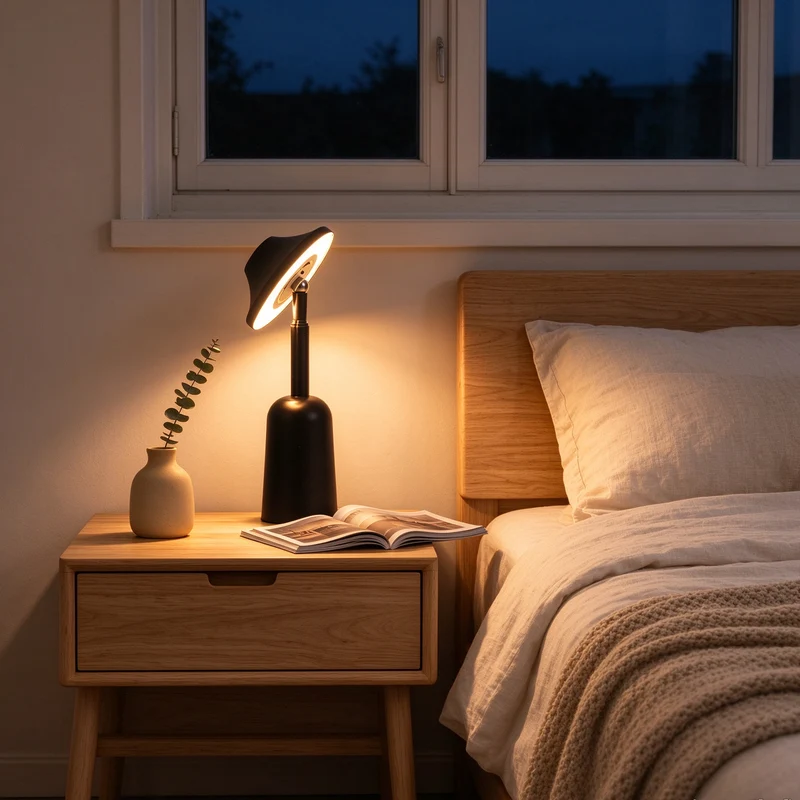 Elegante verstellbare Stehlampe