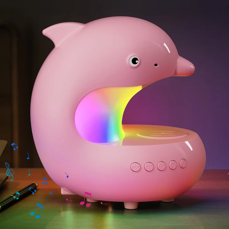 Delfin-förmige Bluetooth-Lautsprecherlampe
