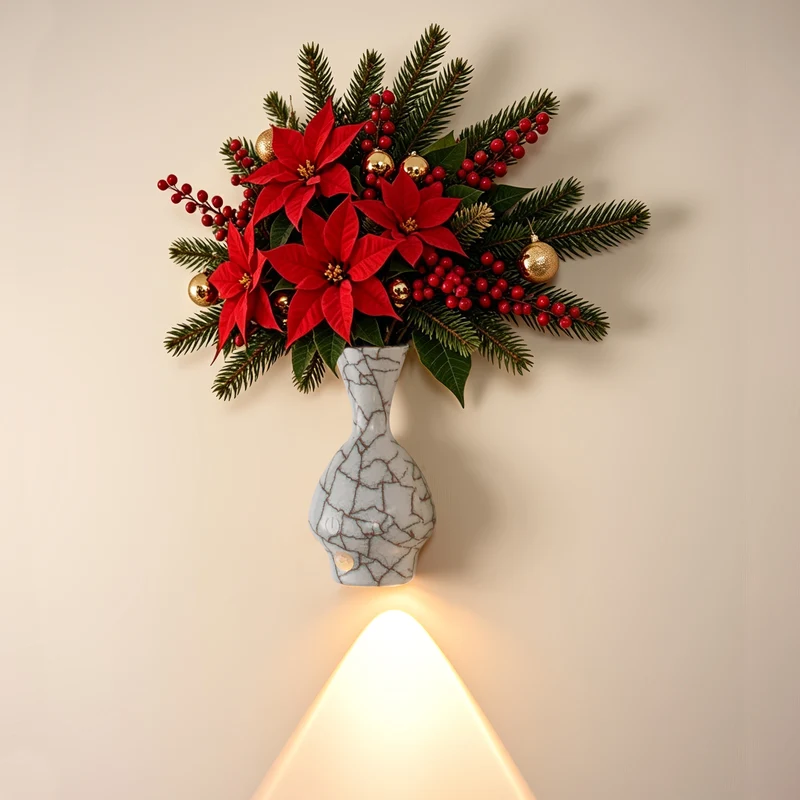 Dekorative Wandlampe
