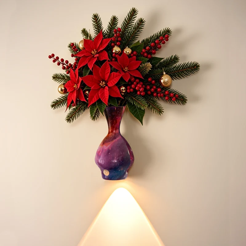 Dekorative Wandlampe