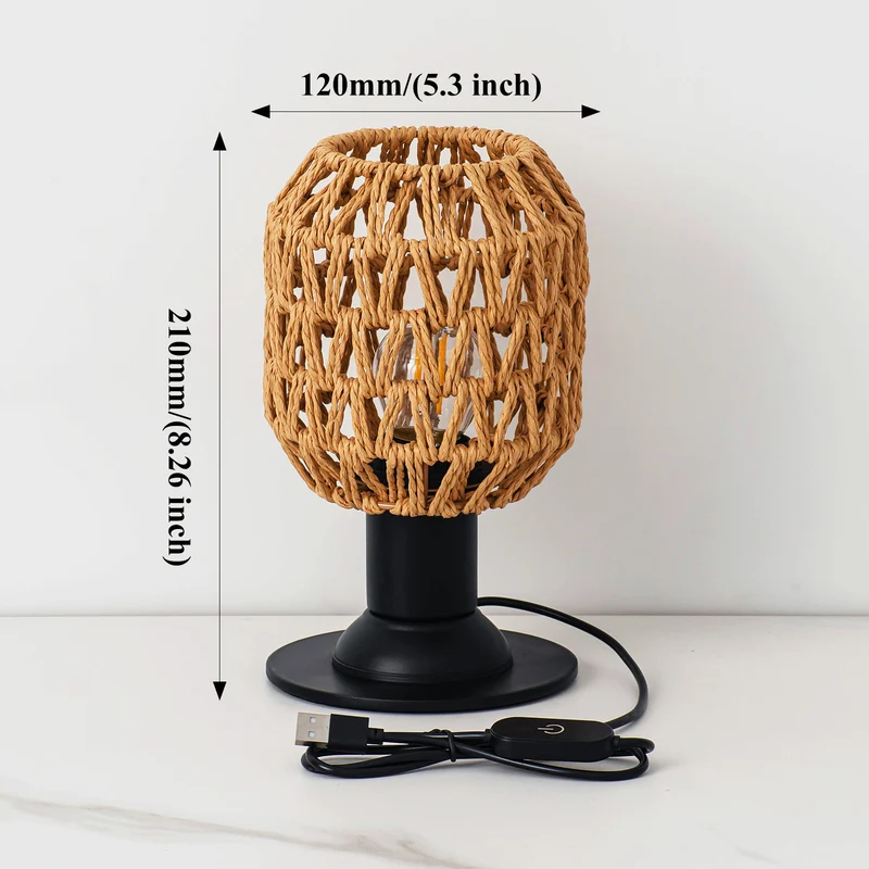 Dekorative Tischlampe