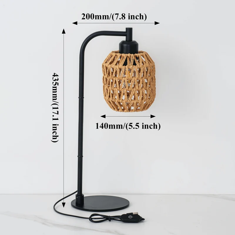 Dekorative Tischlampe