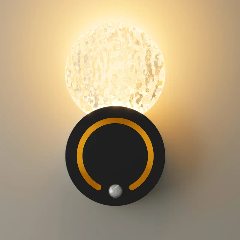 Bewegungsgesteuerte dekorative Wandlampe