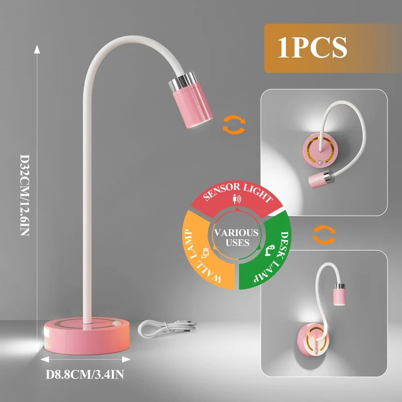 Moderne verstellbare LED-Schreibtischlampe