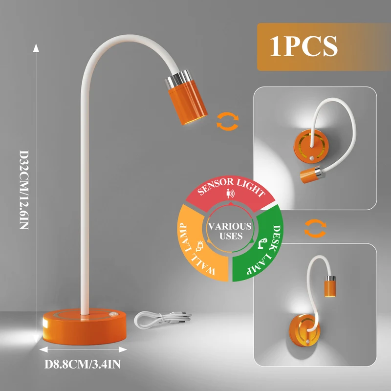 Moderne verstellbare LED-Schreibtischlampe