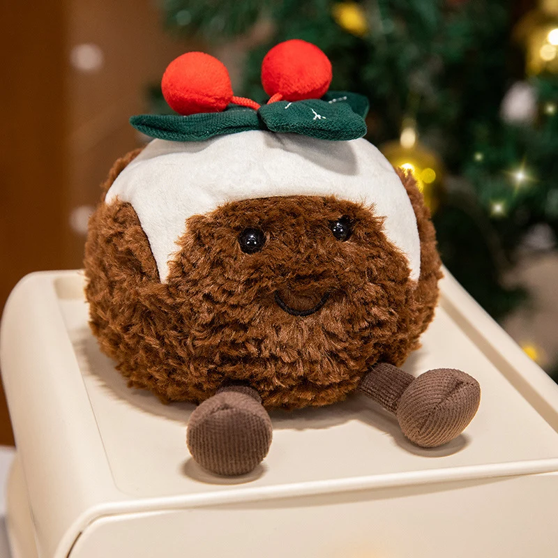 Weihnachts-Plüschfiguren, 10 cm