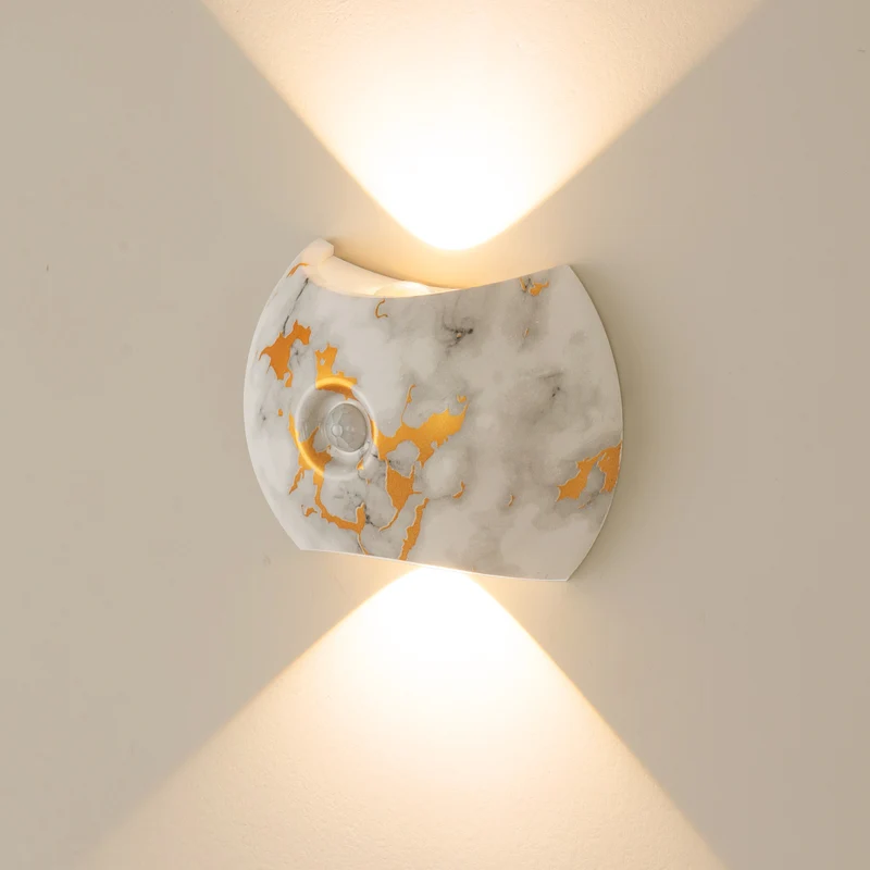 Dekorative Marmor Wandlampe