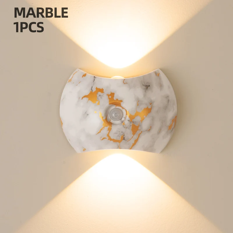 Dekorative Marmor Wandlampe