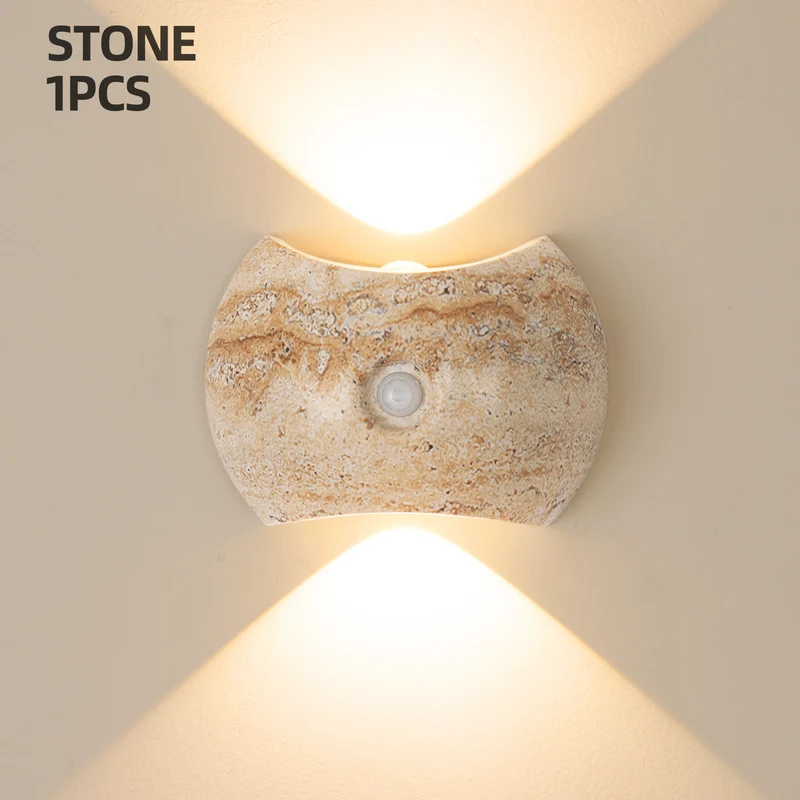 Dekorative Marmor Wandlampe