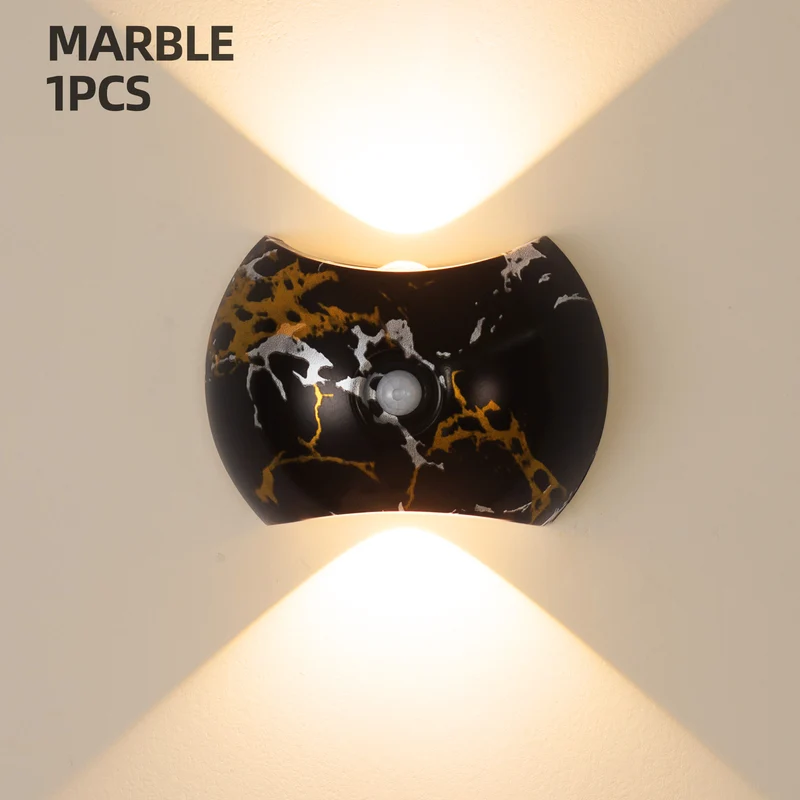 Dekorative Marmor Wandlampe