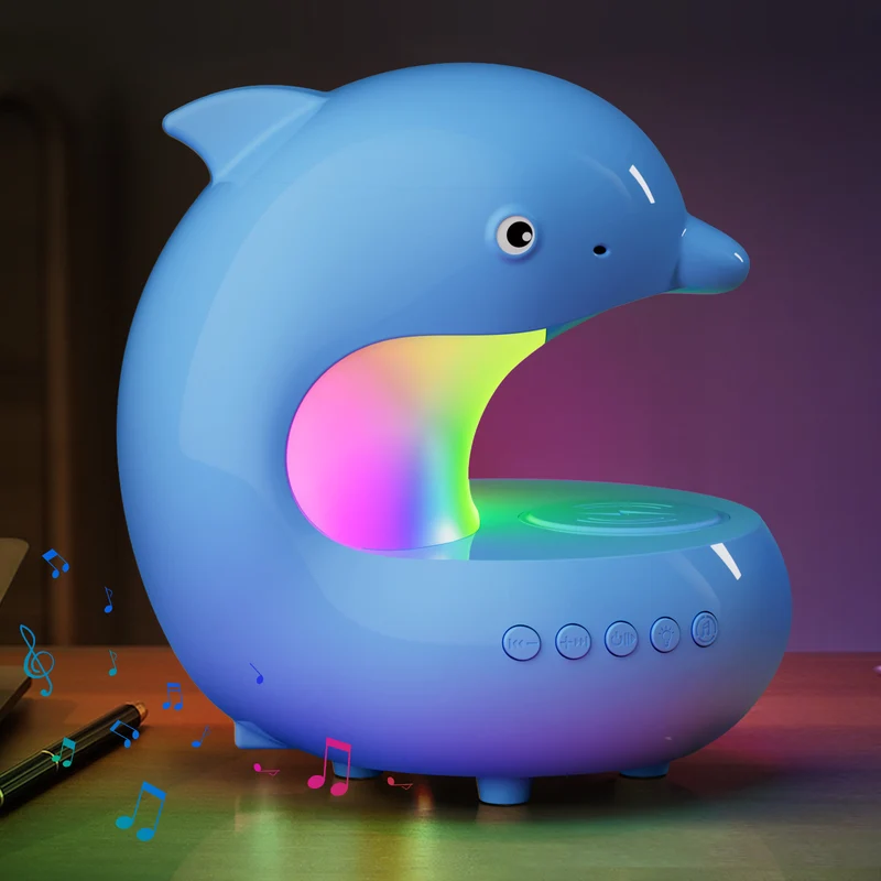 Süße Delfin LED Nachtlicht