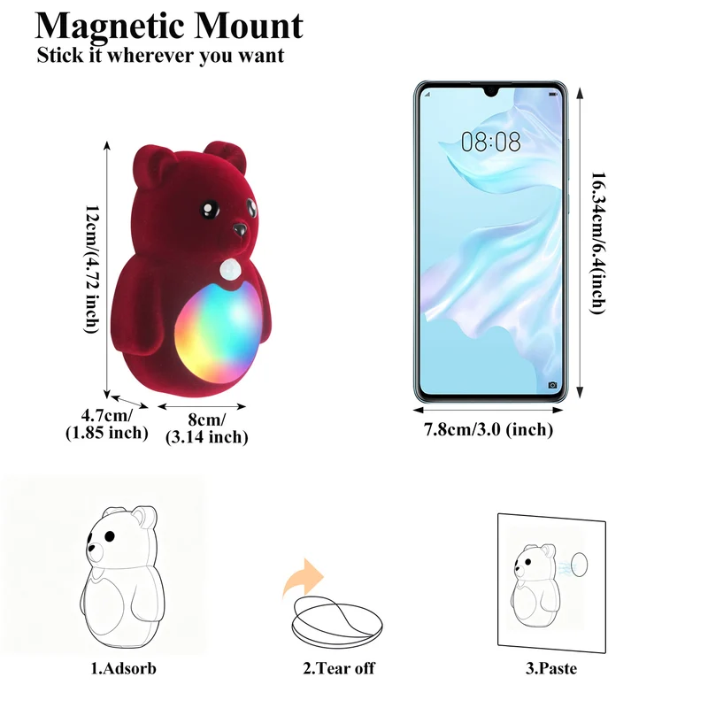 Süßer Bär Magnetischer Telefonhalter