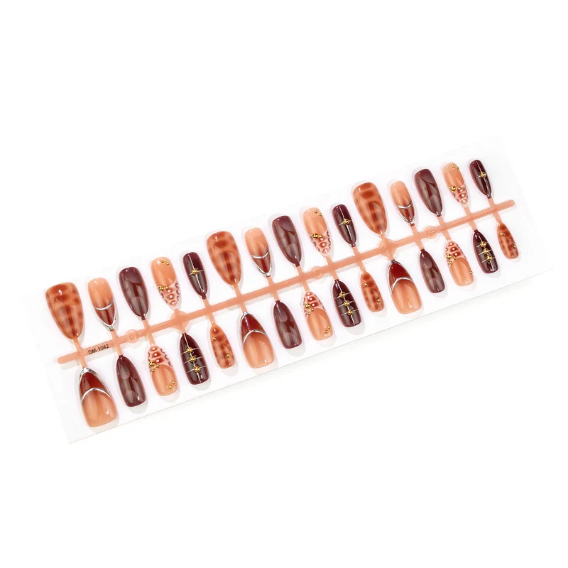 Manuelles Press-On Nagelkunst Set