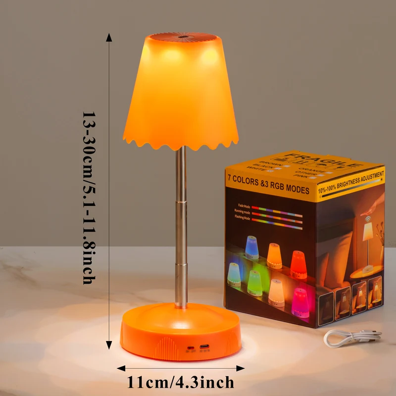 Verstellbare RGB LED Tischlampe