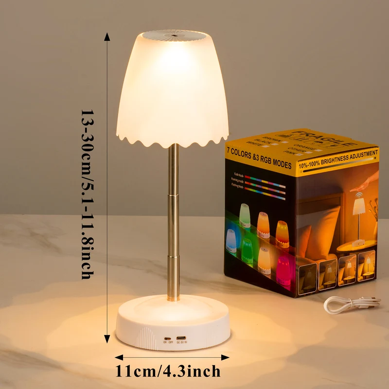 Verstellbare RGB LED Tischlampe