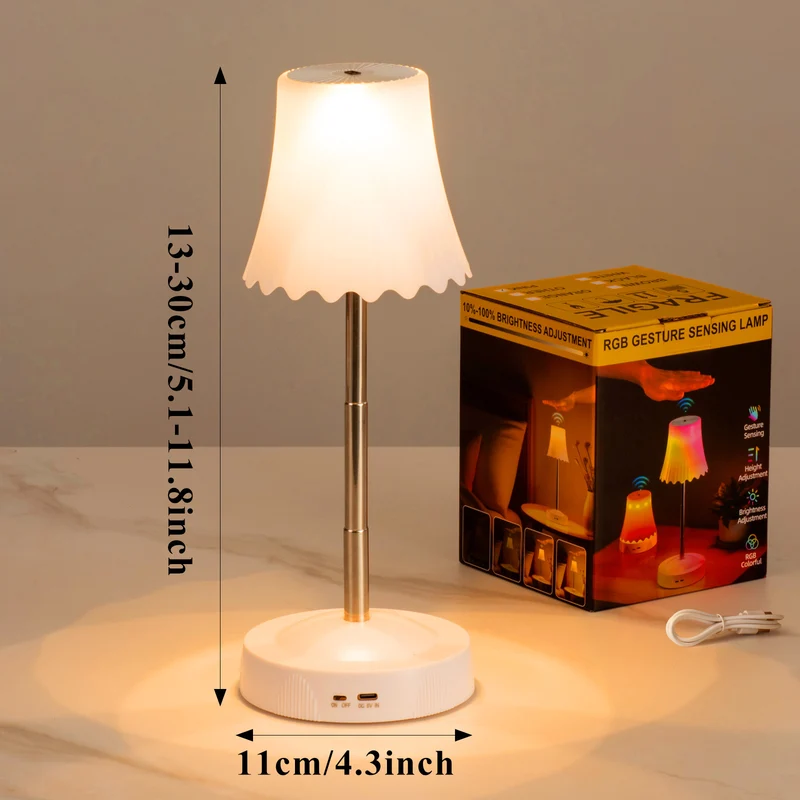 Verstellbare RGB LED Tischlampe