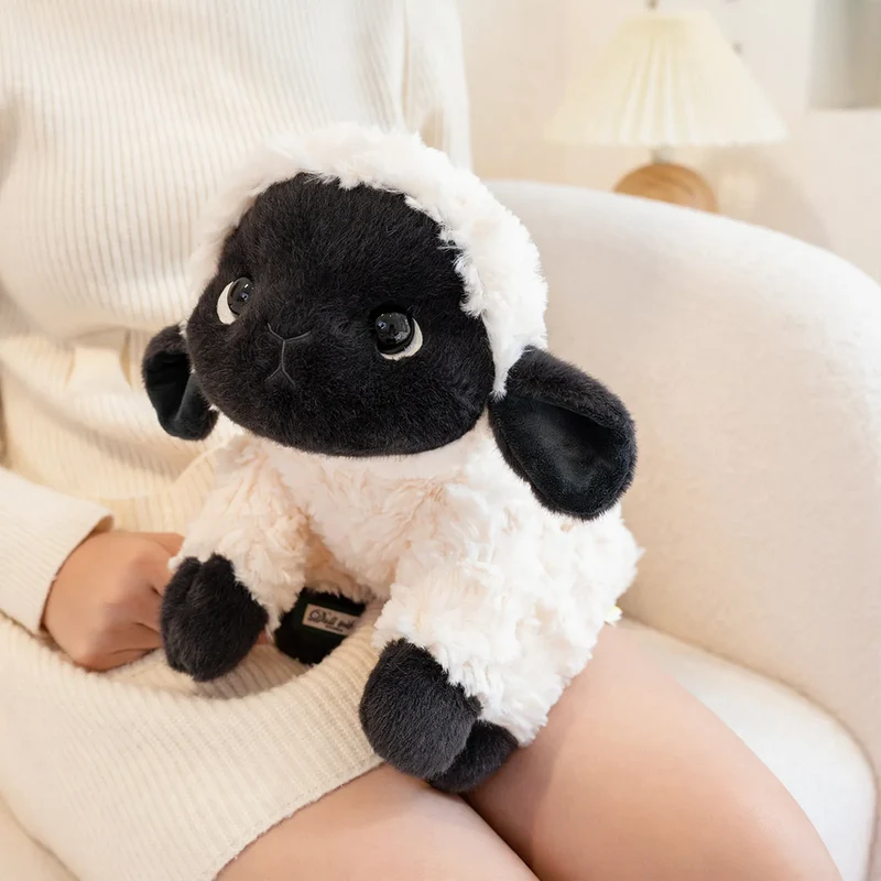 Plüsch-Schaf, Tröstpuppe, Kuscheltier
