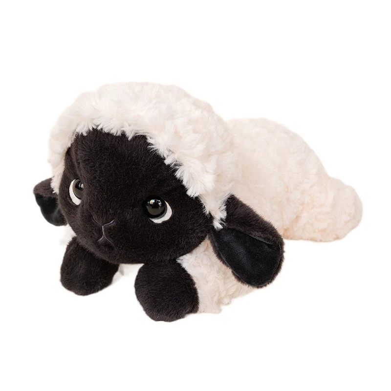 Plüsch-Schaf, Tröstpuppe, Kuscheltier