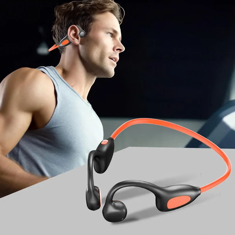 Knochenleitungs-Bluetooth-Kopfhörer, sportlich