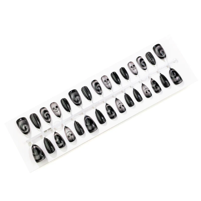 Gothic Themen Press-On Nagelkunst Set