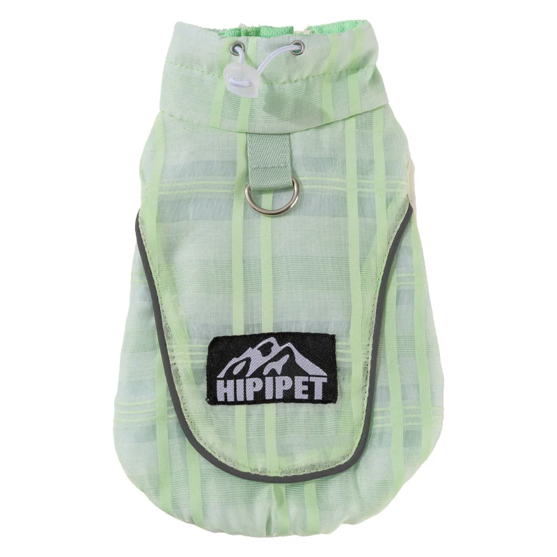 Hundeträgershirt mit Reflektoren für Sommer