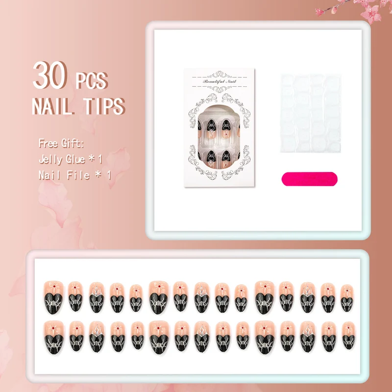 Gothic Nagelkunst Set