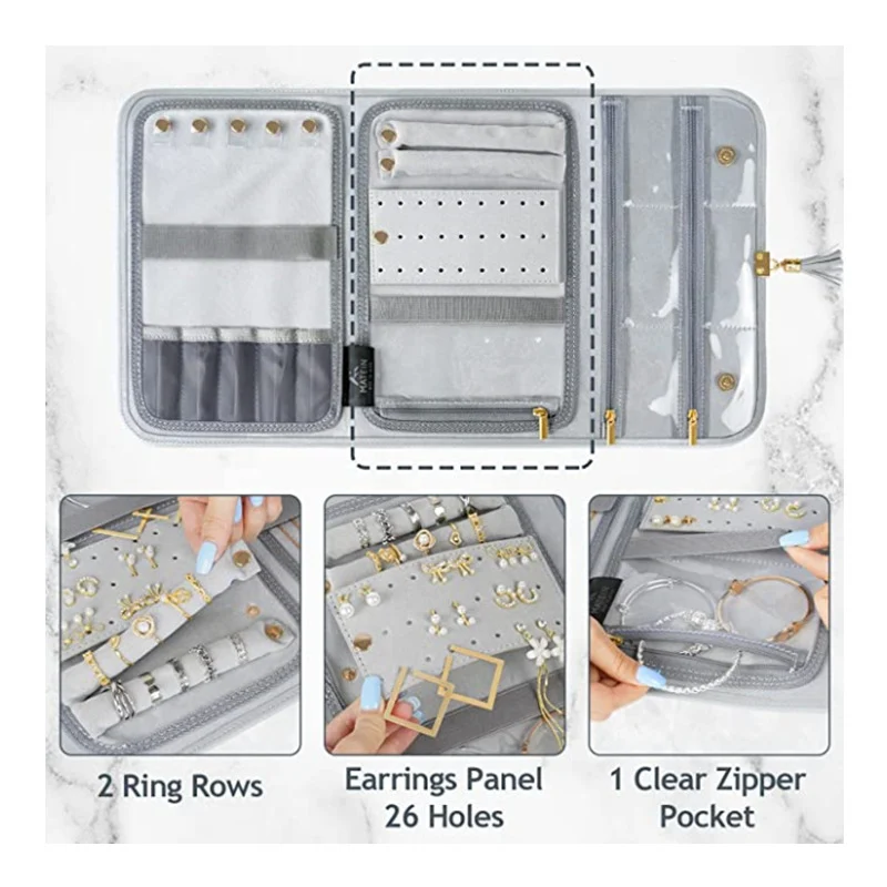 Schmuck-Organizer-Tasche Skanto