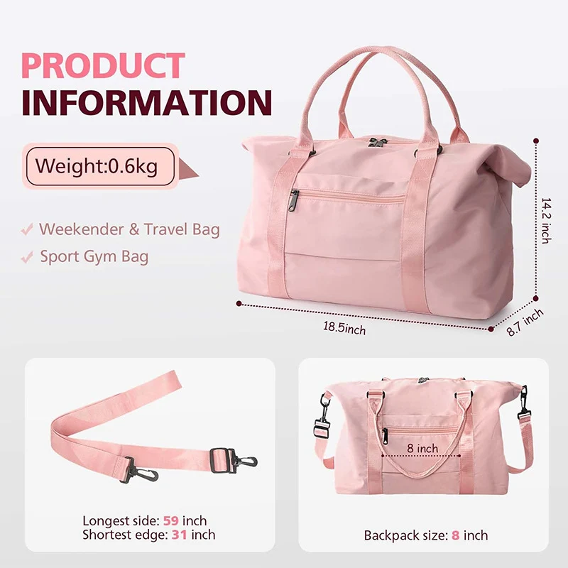 Robuste Sport- und Reisetasche mit praktischen Fächern Skanto