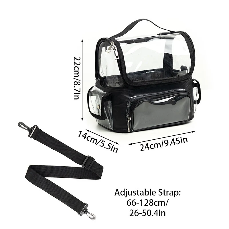 Praktische transparente Kosmetiktasche Skanto