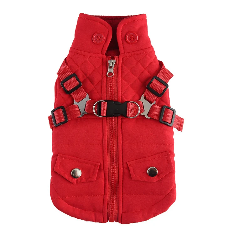 Hundejacke mit Reißverschluss, Polyester