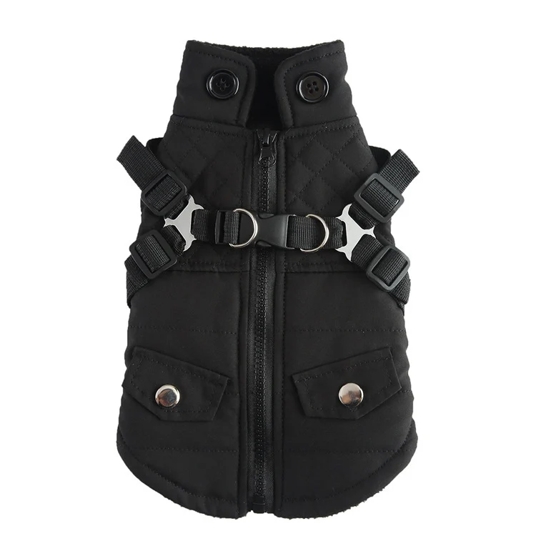 Hundejacke mit Reißverschluss, Polyester