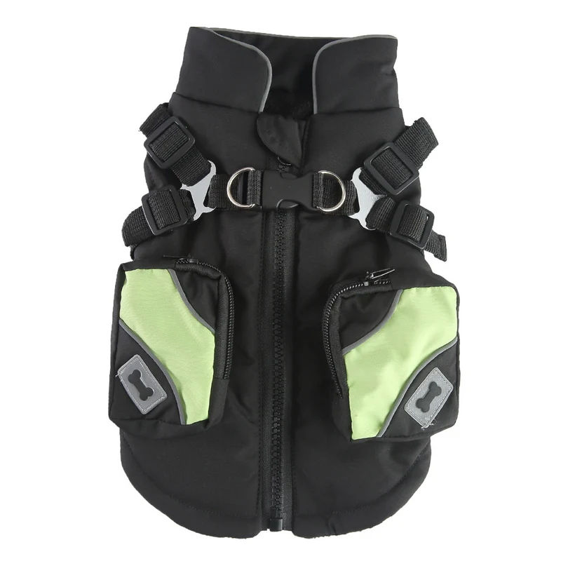 Hundejacke mit Reißverschluss, Polyester