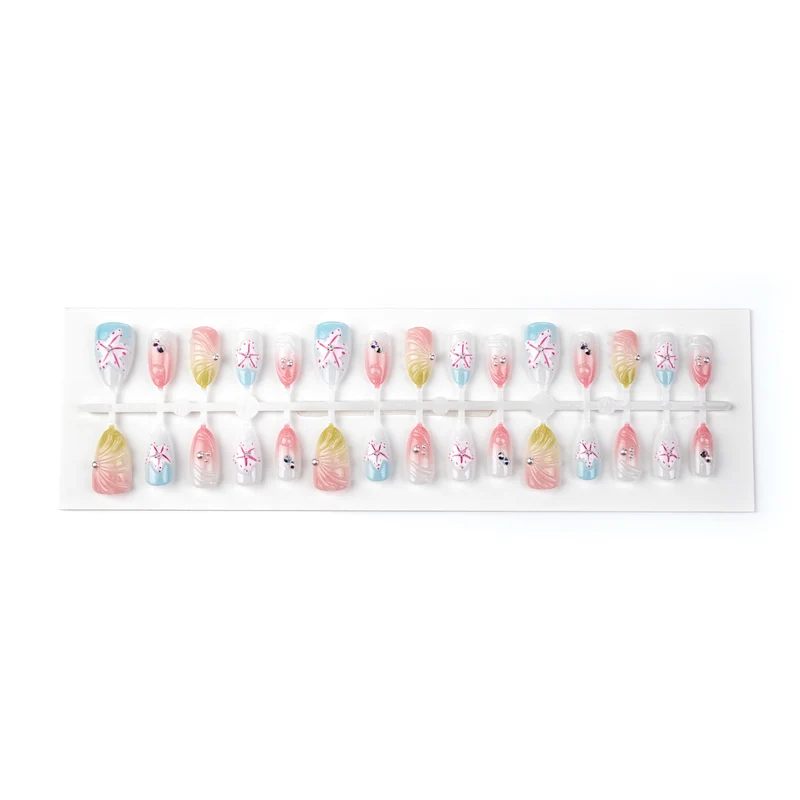 Floral Art Press-On Nageldesign Set