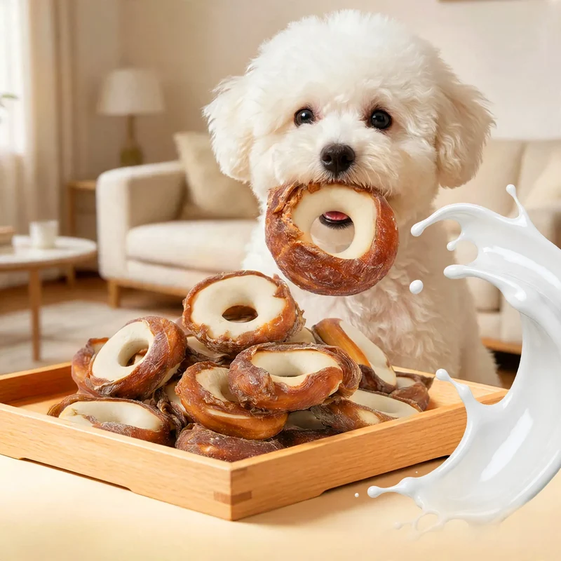 Hunde-Kausnack mit Ziegenmilch, Zahnpflege