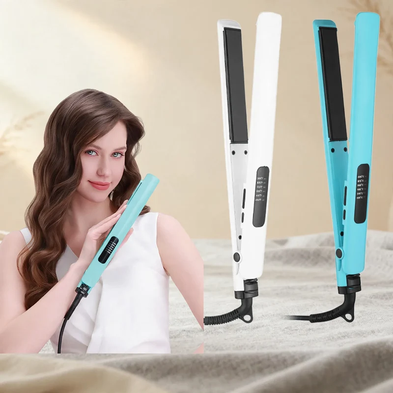 Haarglätter und Lockenstab 2-in-1, Keramik