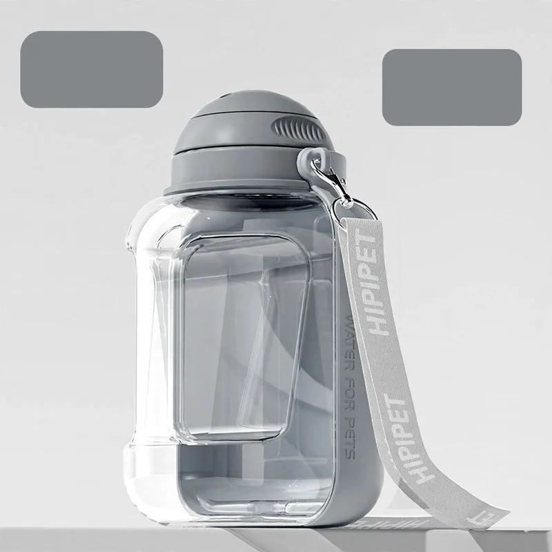 Tragbarer Wasserspender für Hunde, 1000 ml