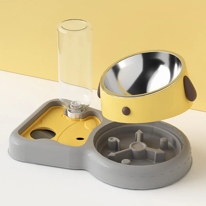 Doppelnapf für Hunde und Katzen, 330–500 ml