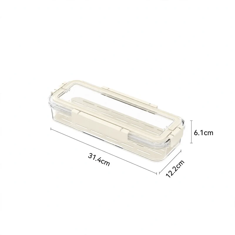 Frischhaltebox aus Lebensmittel-PET, 4–5 L