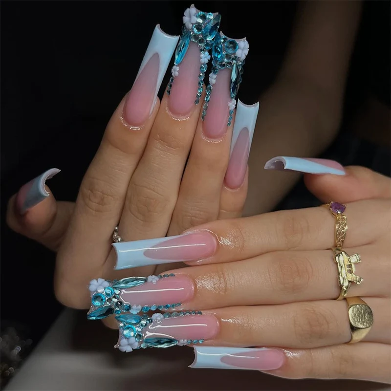 Elegantes Designer Press-On Nail Set