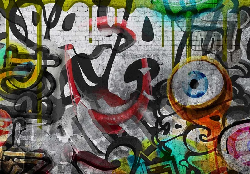Graffiti Wall Mural