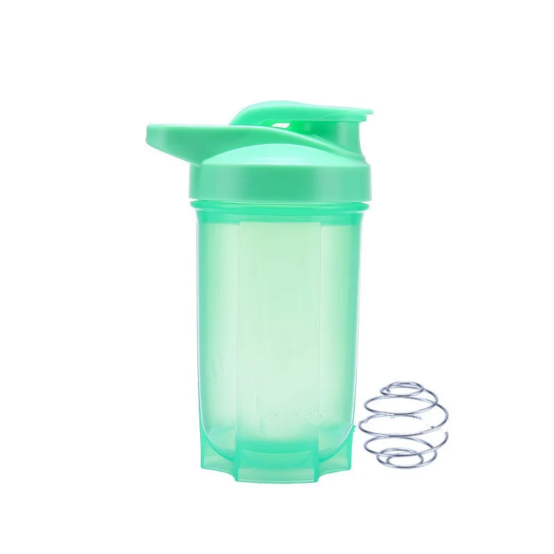 Protein-Shaker aus Kunststoff, 500 ml, tragbar
