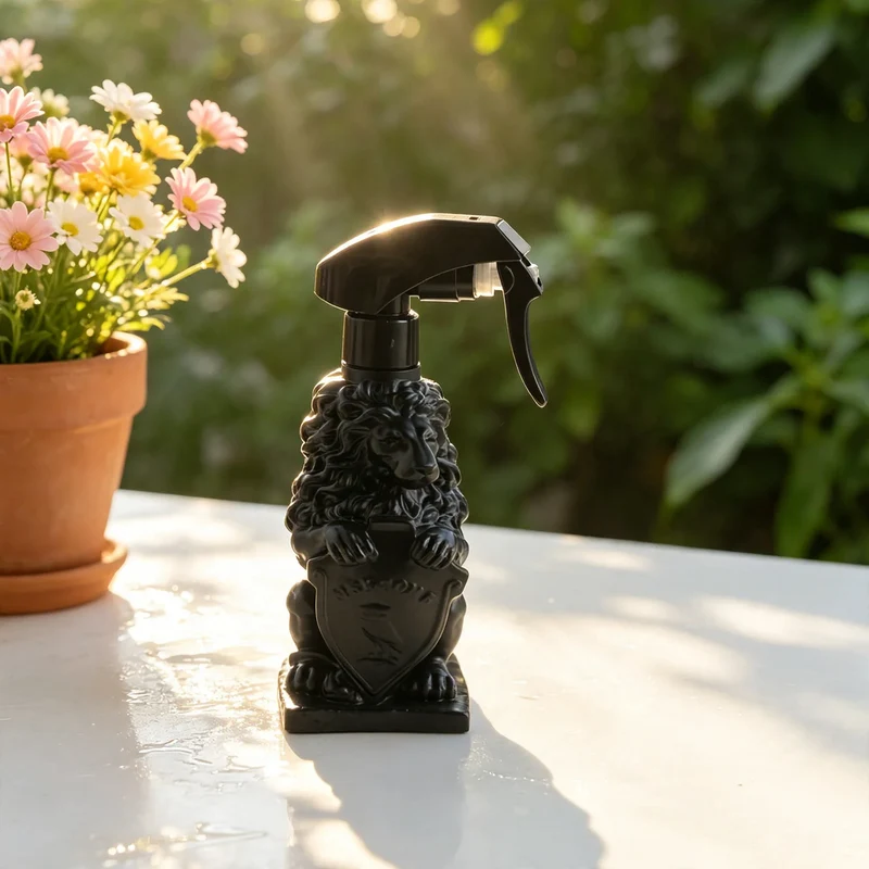 Dekorative Löwen-Sprühflasche für Pflanzen