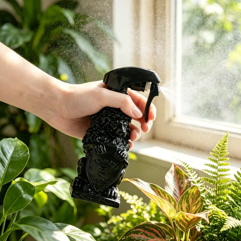 Dekorative Löwen-Sprühflasche für Pflanzen