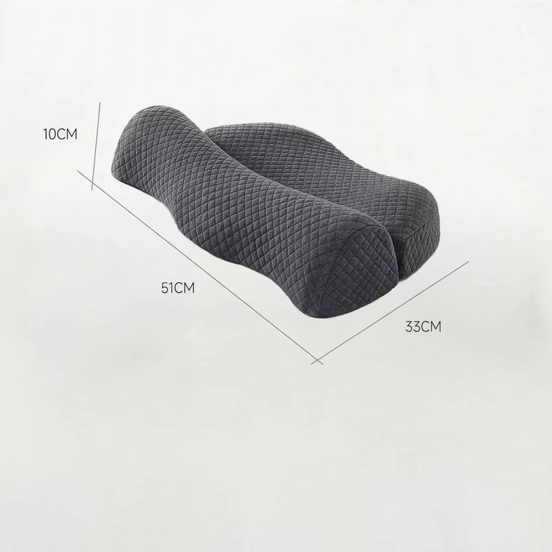Nackenstützkissen aus Memory-Foam mit Wärmefunktion