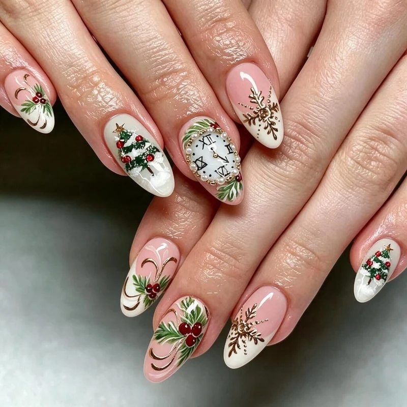 Festliches Nagelkunst-Set