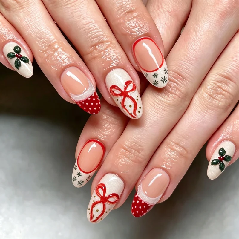 Festliches Nagelkunst-Set