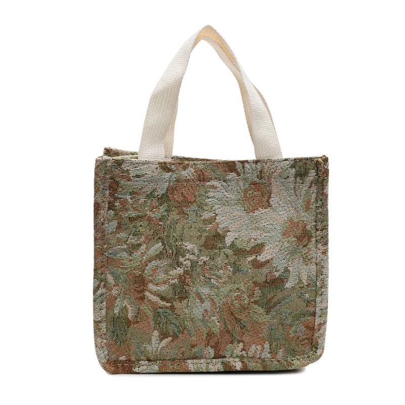 Blumenmuster Artisan Tragetasche