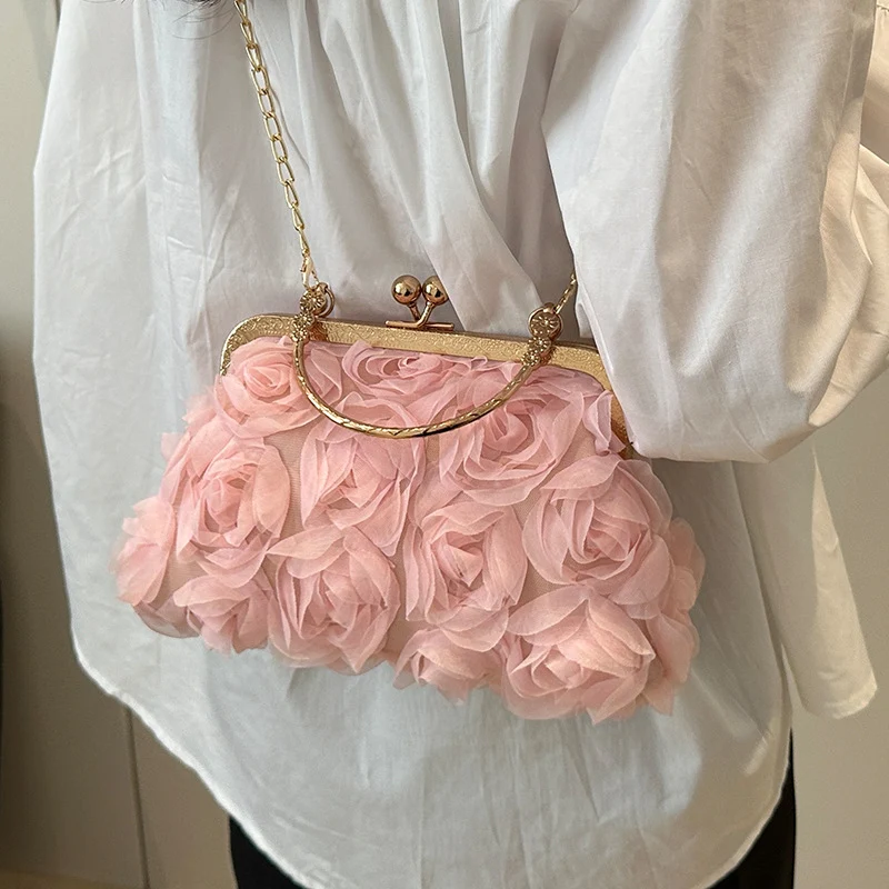 Florale Abendtasche